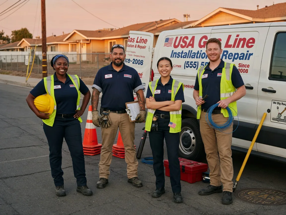 Gas Line Installation company in Victoria, IL